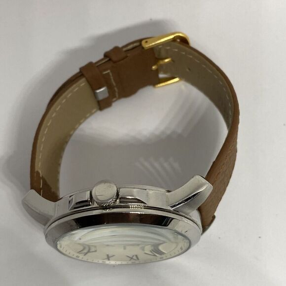 Fossil FS4734 Men's Brown Leather Analog Dial Quartz Genuine Wrist Watch XR810 - Picture 8 of 12